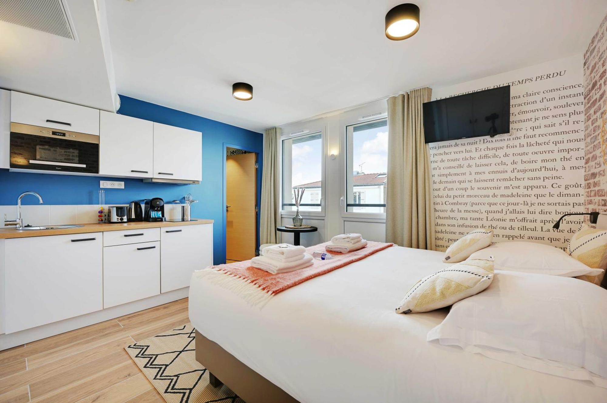 Residence Du Parc Vanves - Rooftop & Climatisation Екстер'єр фото